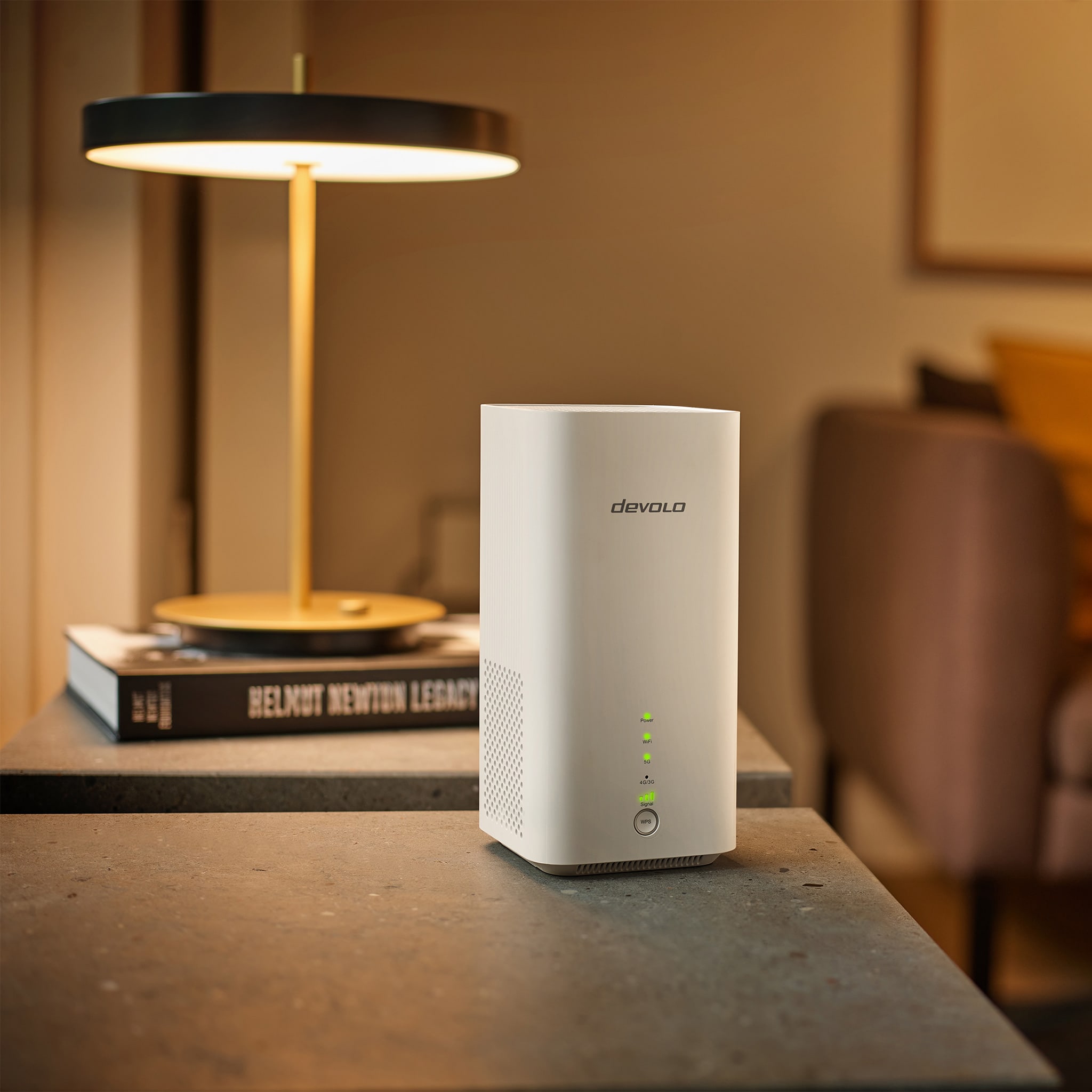 Villo 6 Router WiFi 6 Router 3600 5G LTE – Le WiFi rapide à emporter | devolo